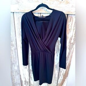 BCBGeneration Black V Back dress size small